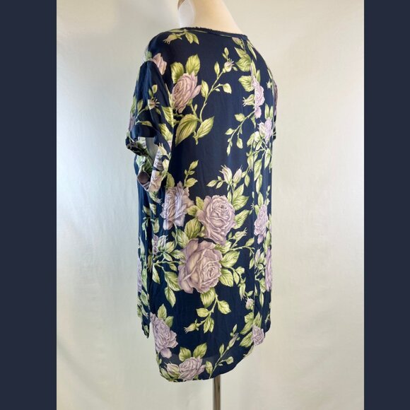 Rag & Bone Floral 100% Silk Blouse - Size M - Picture 2 of 13